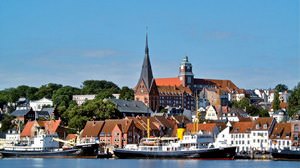 Der Hafen in Flensburg