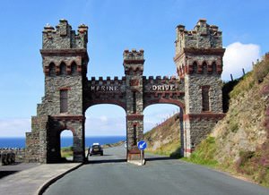 Entrance To Marine Drive, Douglas Head, Isle Of Man