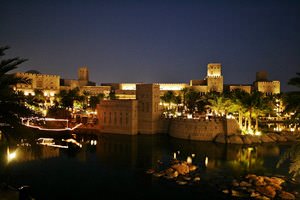 Madinat Jumeirah - night view