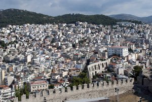 Kavala view from castle