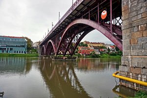 Maribor Slovenië - Most čez Dravo - Titova cesta