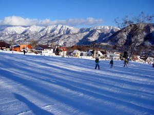 Snowboarding in Nagano