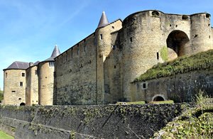 Sedan (Ardennes) - Le château fort - Vue depuis le Bastion des Dames