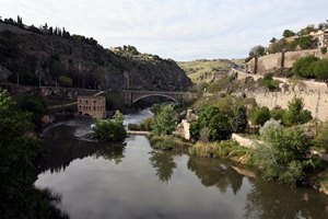 Rio Tajo pasando por Toledo
