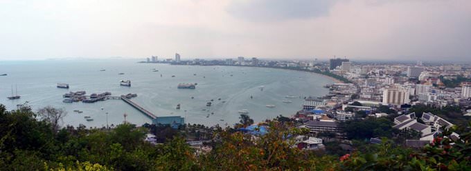 Pattaya from Pratumnak Hill