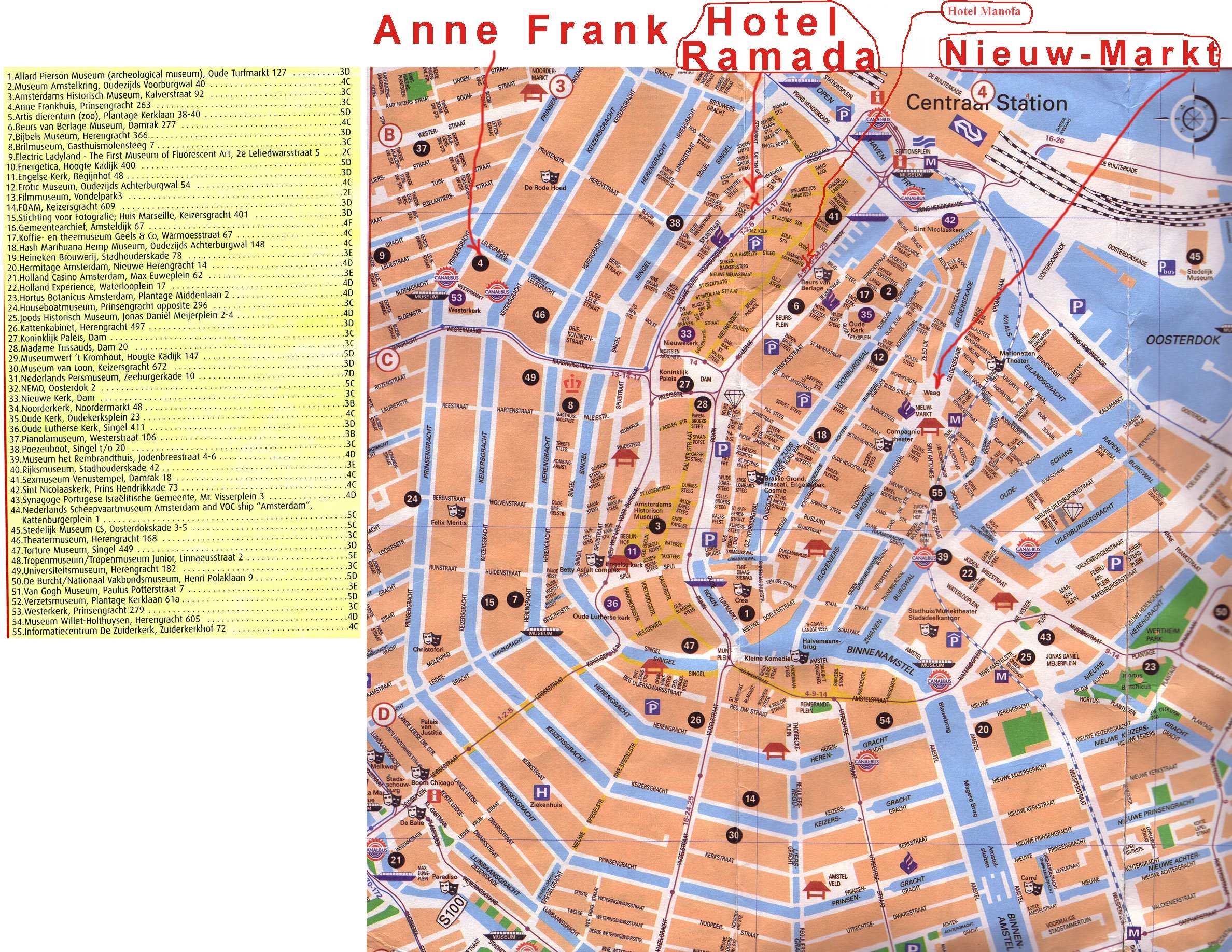 Large Amsterdam Maps for Free Download and Print | High-Resolution and