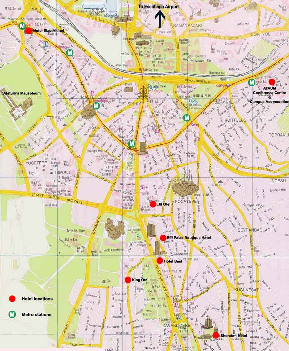 Image result for ankara şehir haritası