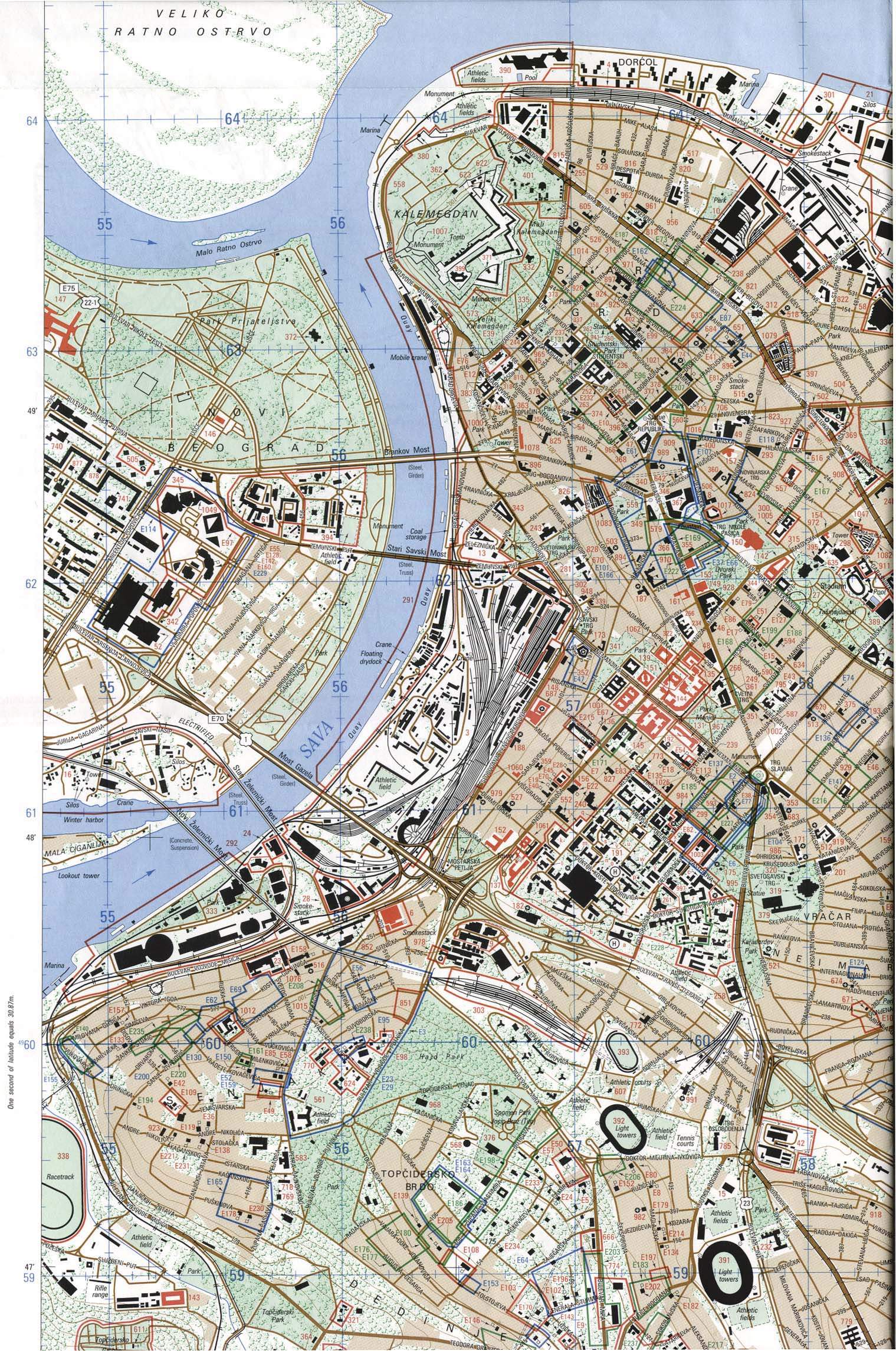 mapa beograda download Large Belgrade Maps for Free Download and Print | High Resolution  mapa beograda download