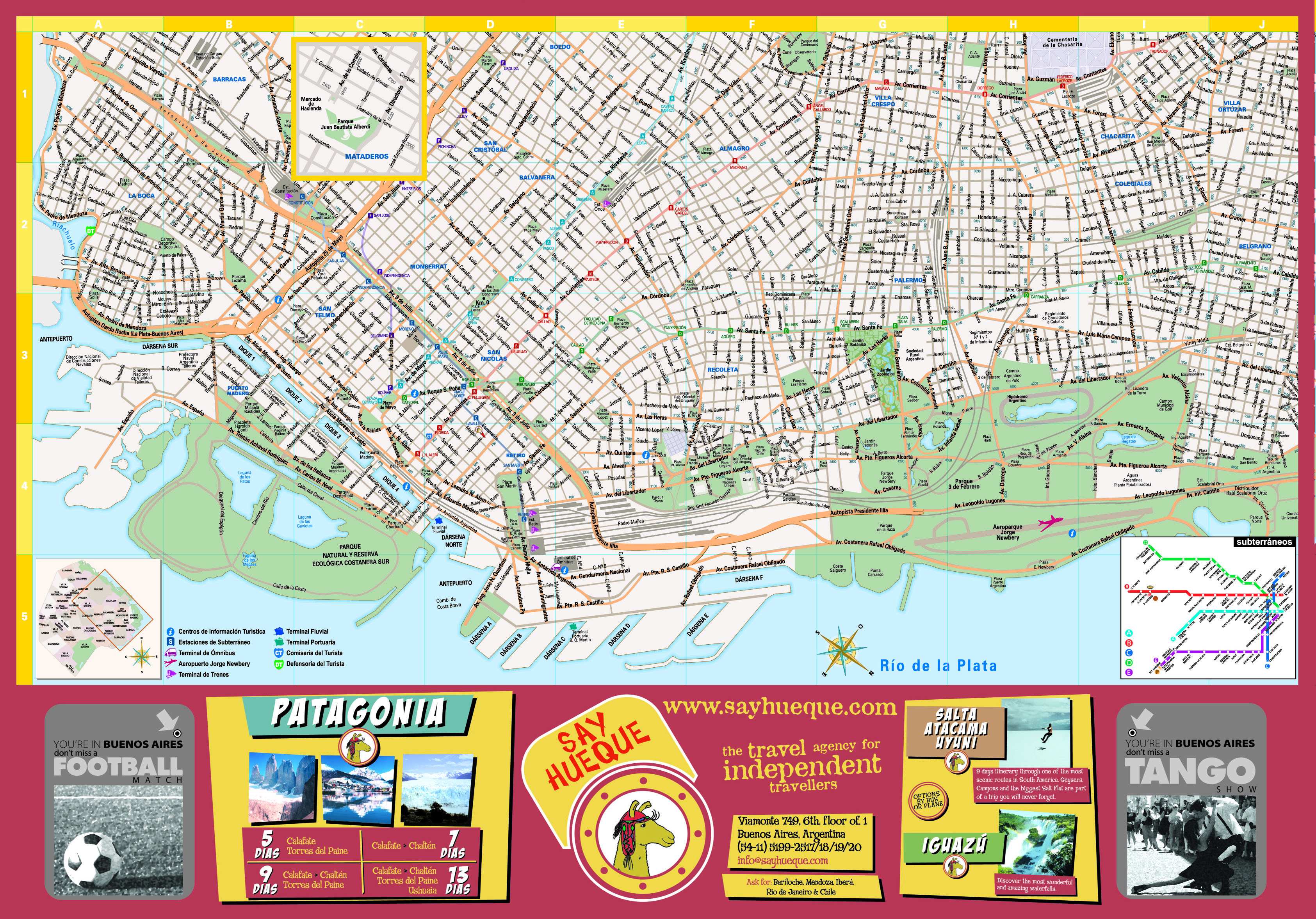 Large Buenos Aires Maps for Free Download | High-Resolution and ...