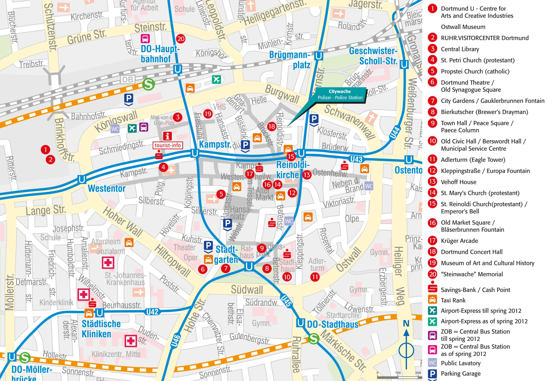dortmund mapa Large Dortmund Maps for Free Download and Print | High Resolution  dortmund mapa