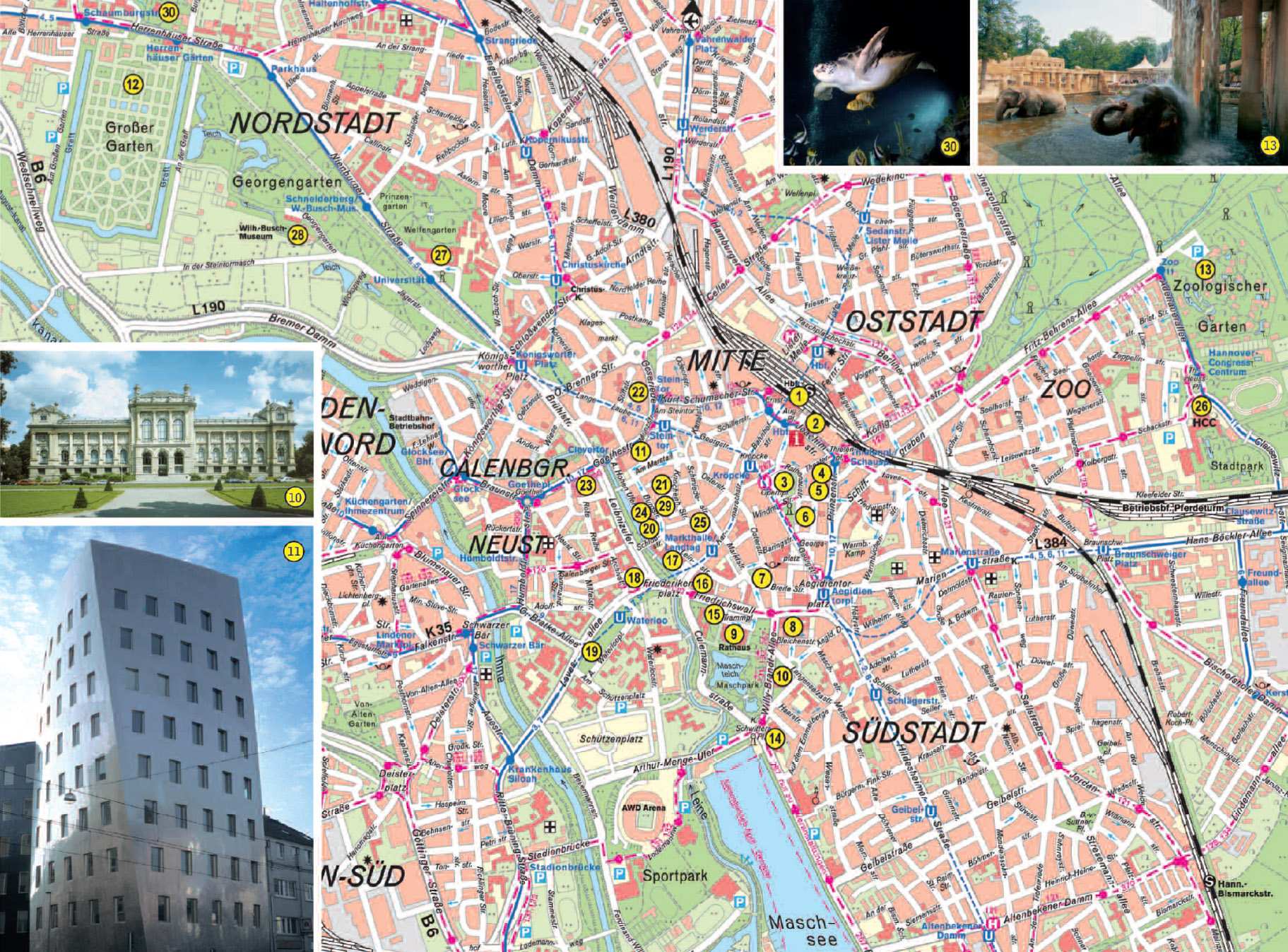 Large Hannover Maps for Free Download | High-Resolution and ...