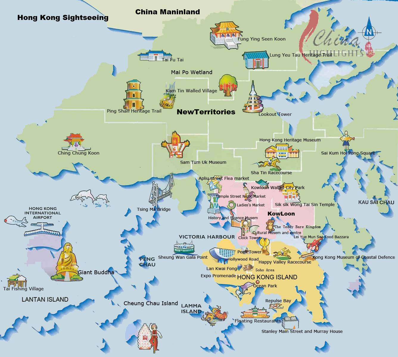 Large Hong Kong City Maps for Free Download and Print | High-Resolution