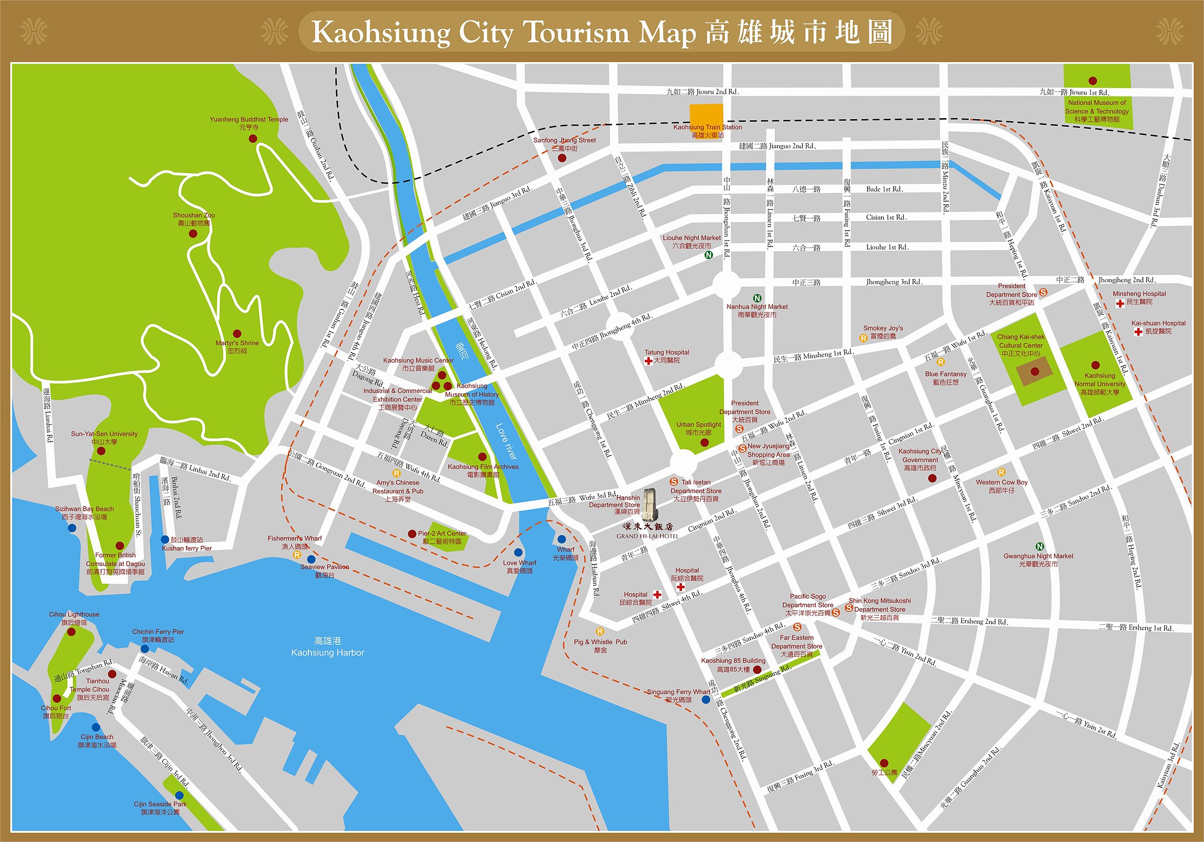 Kaohsiung Map 1 