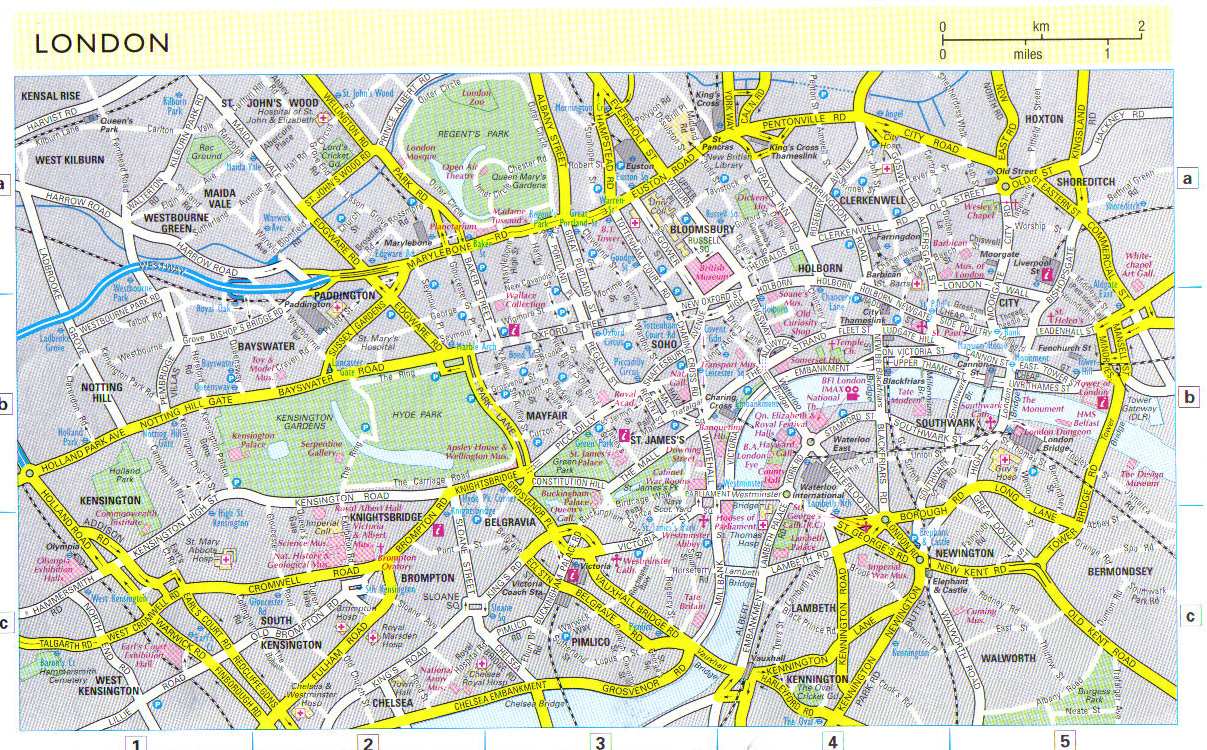 Large London Maps For Free Download And Print High Resolution