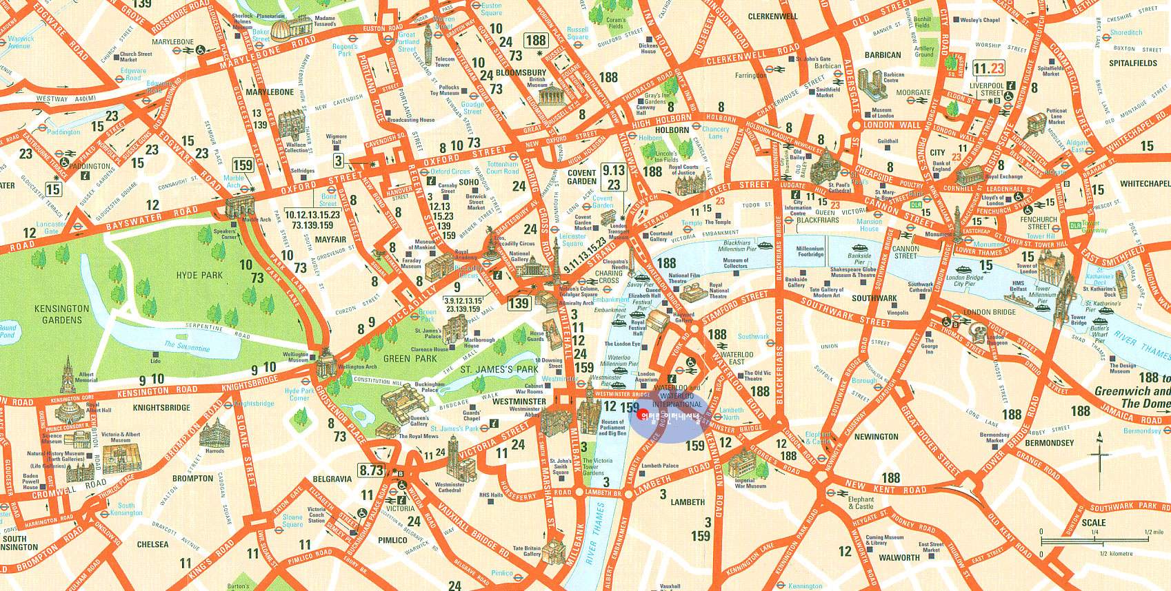 Resultado de imagen para mapa de la ciudad de londres