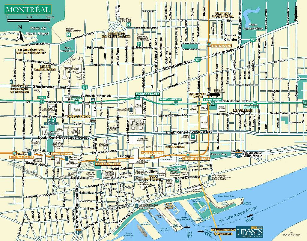 Large Montreal Maps For Free Download And Print High Resolution