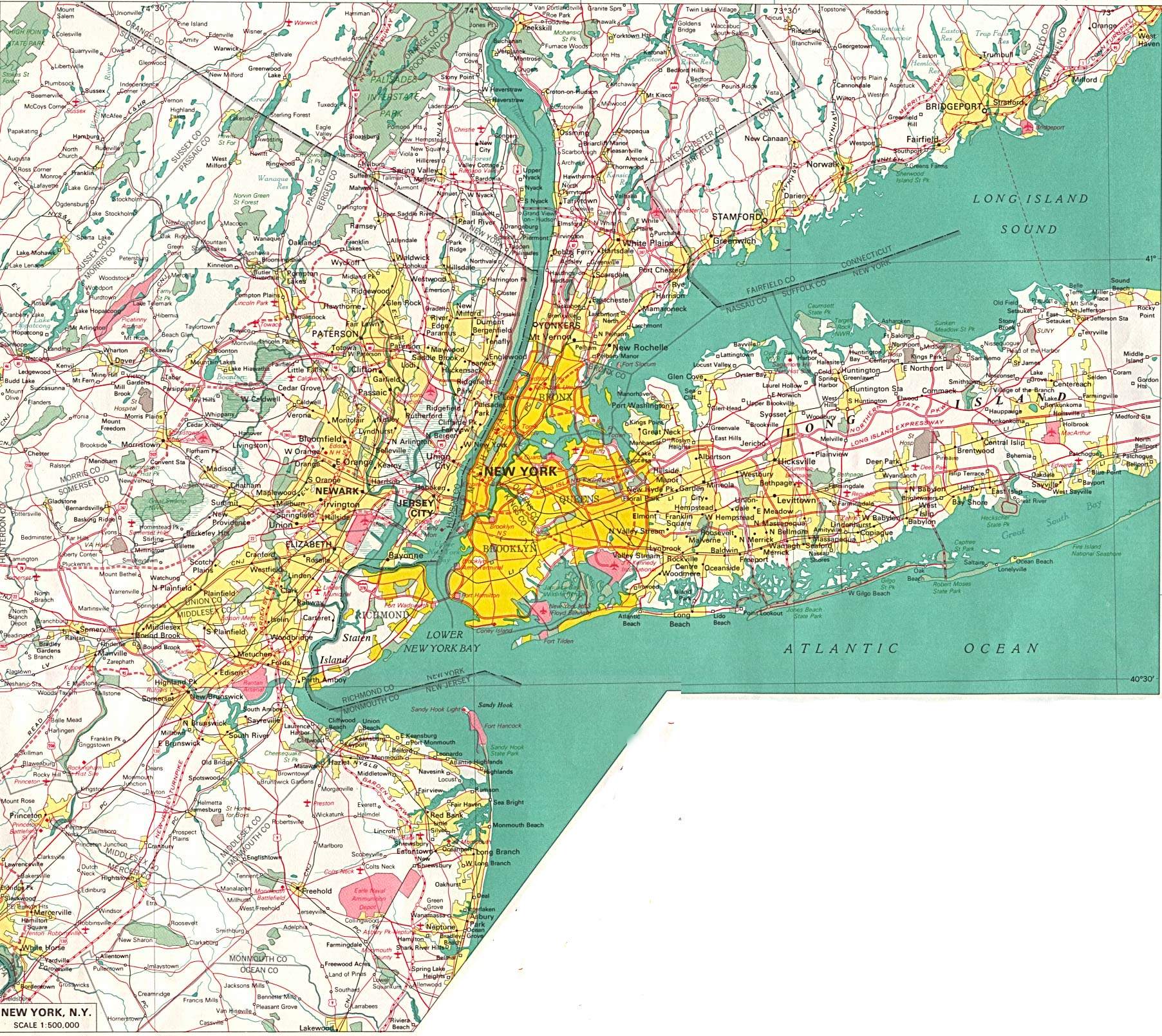 Large New York Maps For Free Download And Print High Resolution