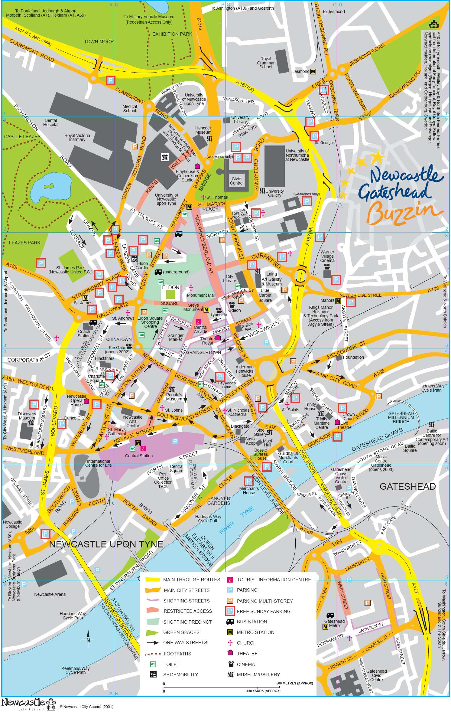 Newcastle Map 2 