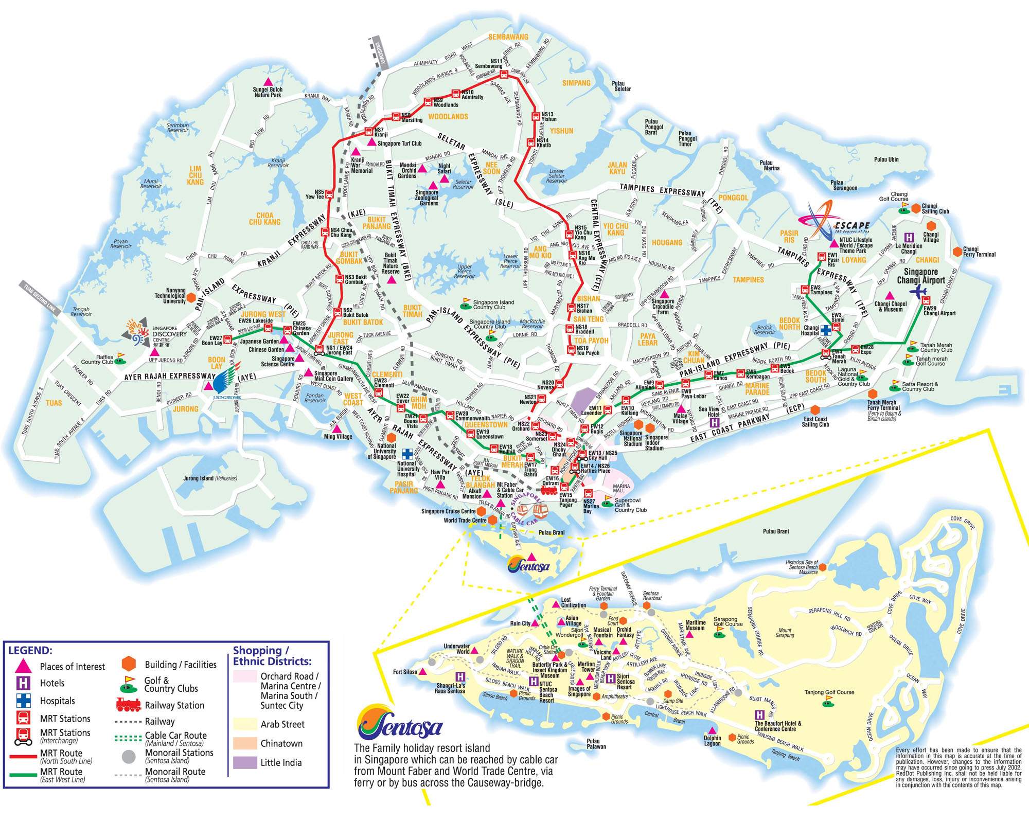 Large Singapore City Maps for Free Download and Print HighResolution