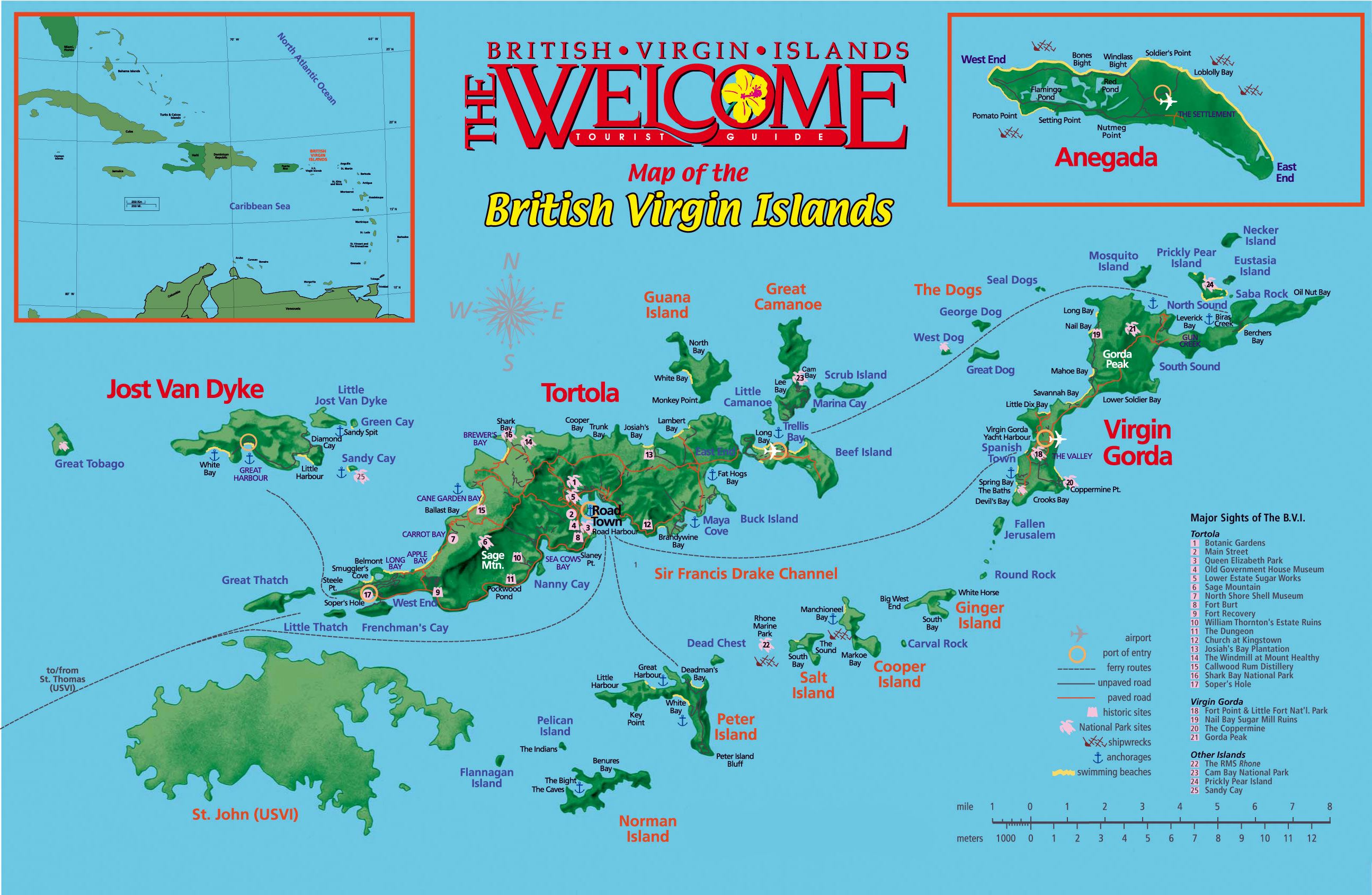 Bvi Sailing Chart