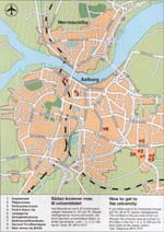 Alborg kaart - OrangeSmile.com