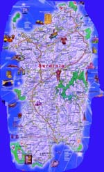 Carte de Sardaigne