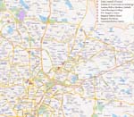 Bangalore kaart - OrangeSmile.com
