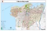 Beirut kaart - OrangeSmile.com