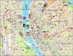 Boedapest kaart - OrangeSmile.com