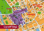 Carte de Cardiff