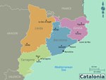 Carte de Catalogne