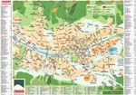 Chamonix-Mont-Blanc kaart - OrangeSmile.com