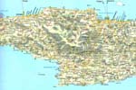 Kreta kaart - OrangeSmile.com