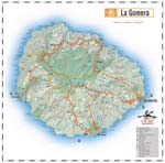 Carte de La Gomera
