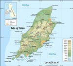 Carte de Île de Man