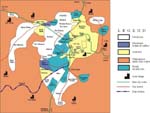 Jerusalem kaart - OrangeSmile.com