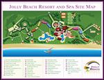 Jolly Beach kaart - OrangeSmile.com