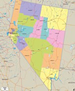 Carte de Nevada