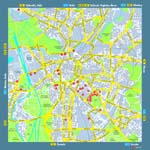 Leipzig kaart - OrangeSmile.com