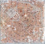 Map of Milan