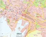 карта Осло