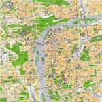 Map of Prague