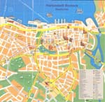 Rostock kaart - OrangeSmile.com
