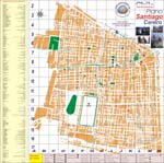 Santiago kaart - OrangeSmile.com