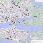 Map of Stockholm
