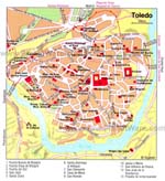 Toledo kaart - OrangeSmile.com