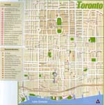 Carte de Toronto