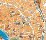 Toulouse kaart - OrangeSmile.com
