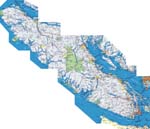 Vancouver kaart - OrangeSmile.com