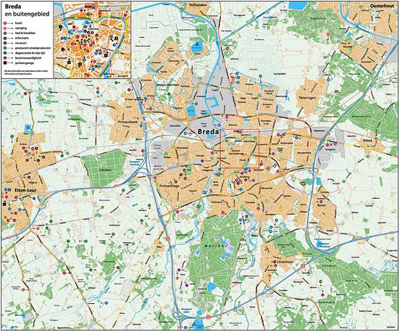 Große Karte von Breda 1